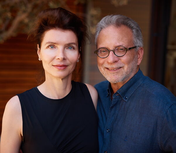 Portrait of Melanie and Pascal Levensohn