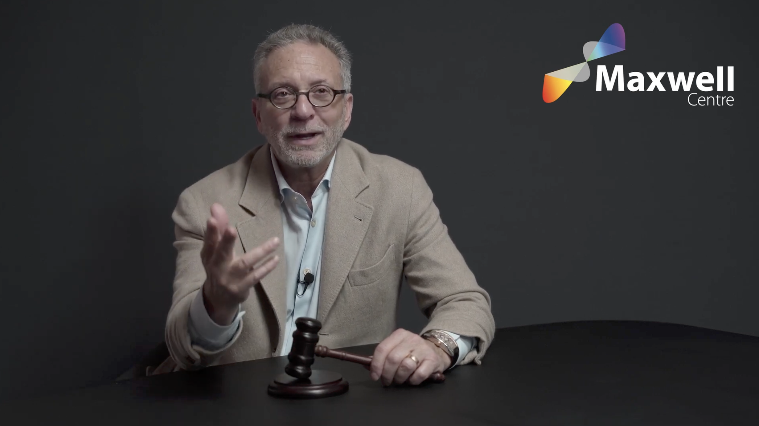 Pascal Levensohn giving speech: Strategic Force Multiplier